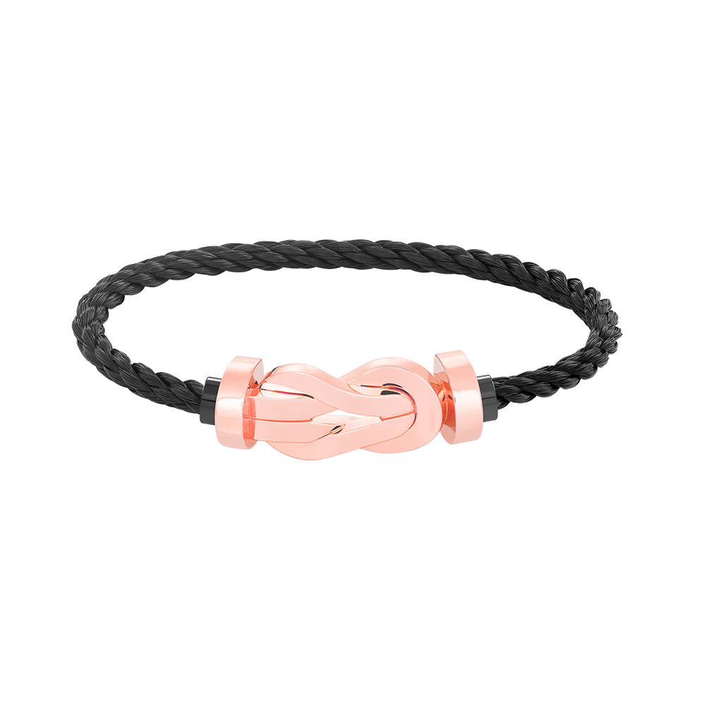 ¡®Armor-¡¯CHANCE LARGE 8 FIGURE BUCKLE NO DIAMOND BRACELET ROSE GOLD