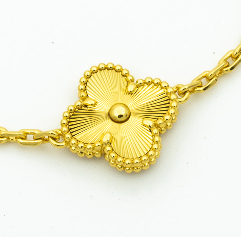 [Armor-]New  CLOVER 5 MOTIF LASER BRACELET COLLECTION