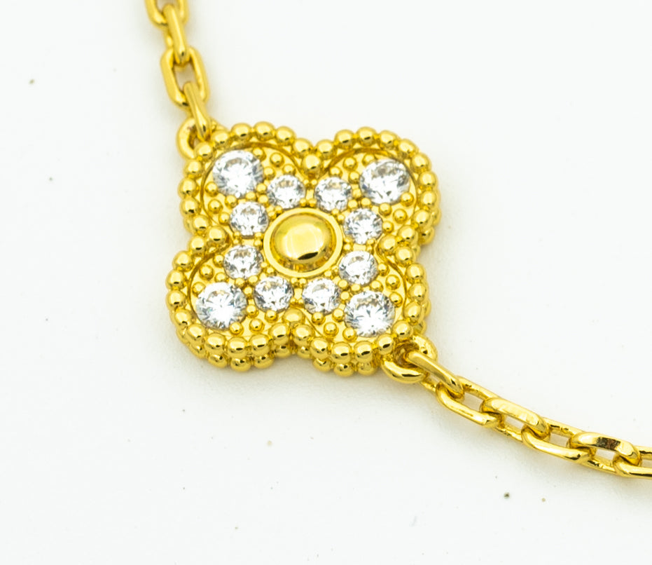[Armor-]New  CLOVER 5 MOTIF LASER BRACELET COLLECTION