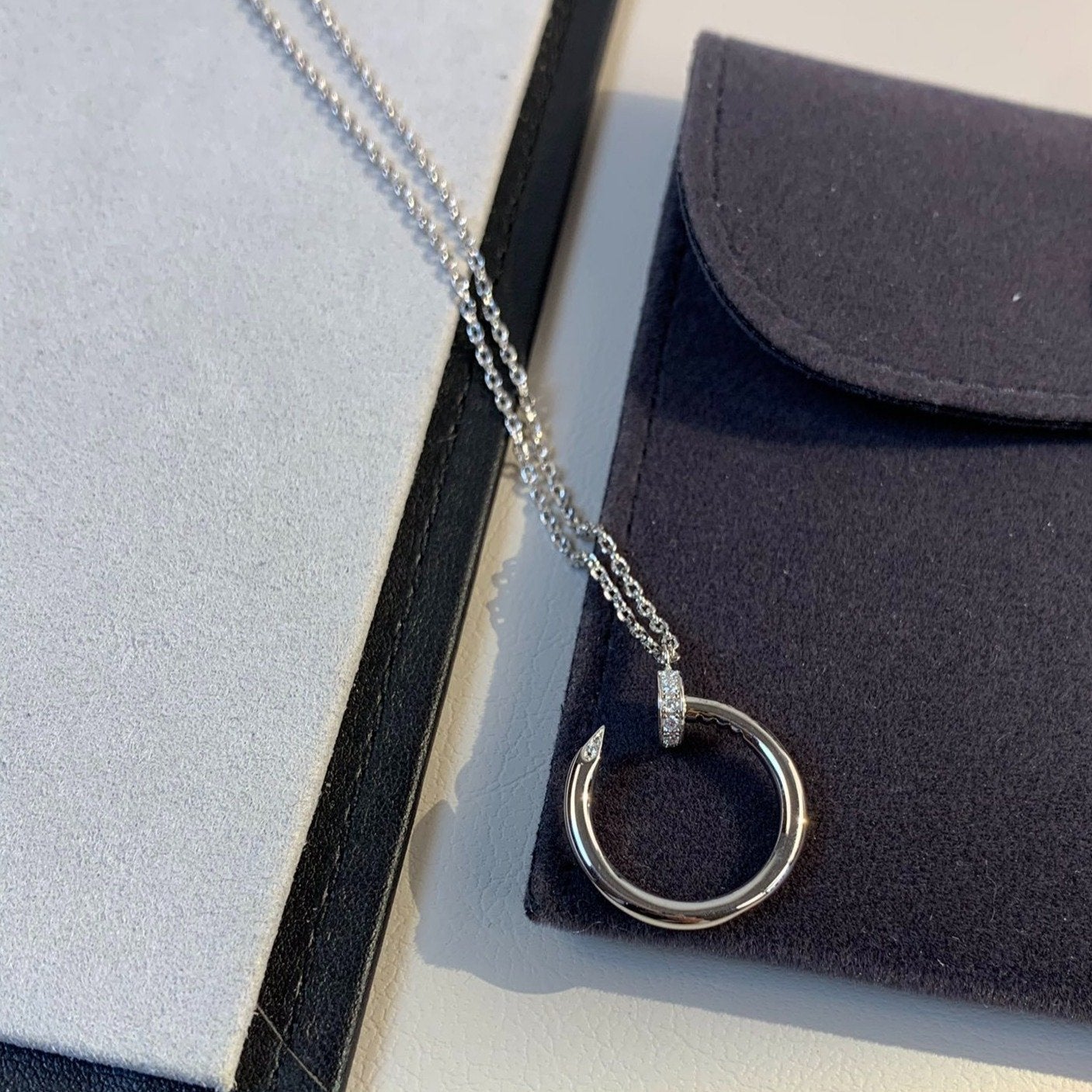 ¡®Armor-¡¯JUSTE NECKLACE SILVER