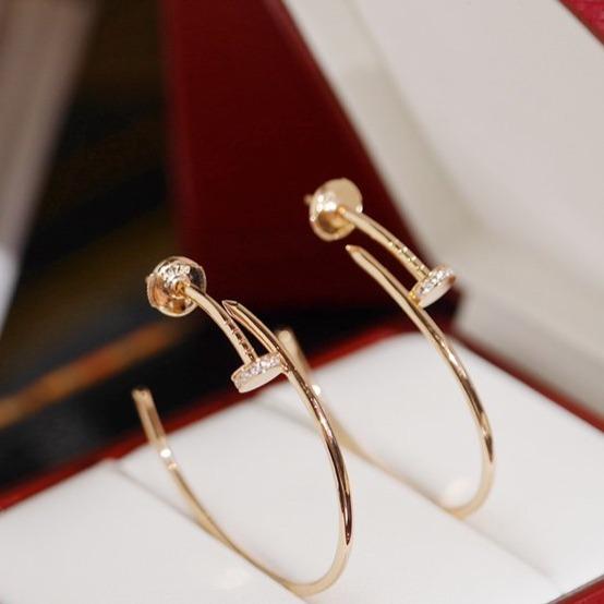 ¡®Armor-¡¯JUSTE EARRINGS DIAMONDS 1.8MM