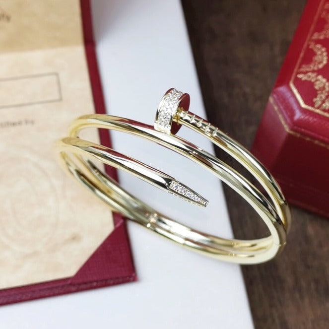¡®Armor-¡¯JUSTE BRACELET 3.5MM DOUBLE ROW DIAMOND
