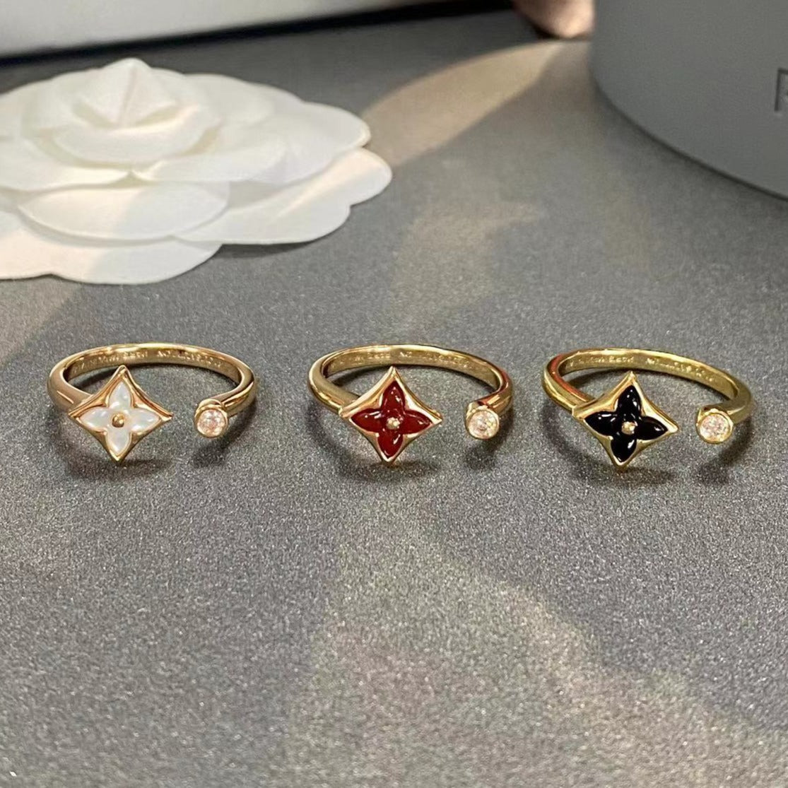 ¡®Armor-¡¯STAR 1 DIAMOND OPEN RING