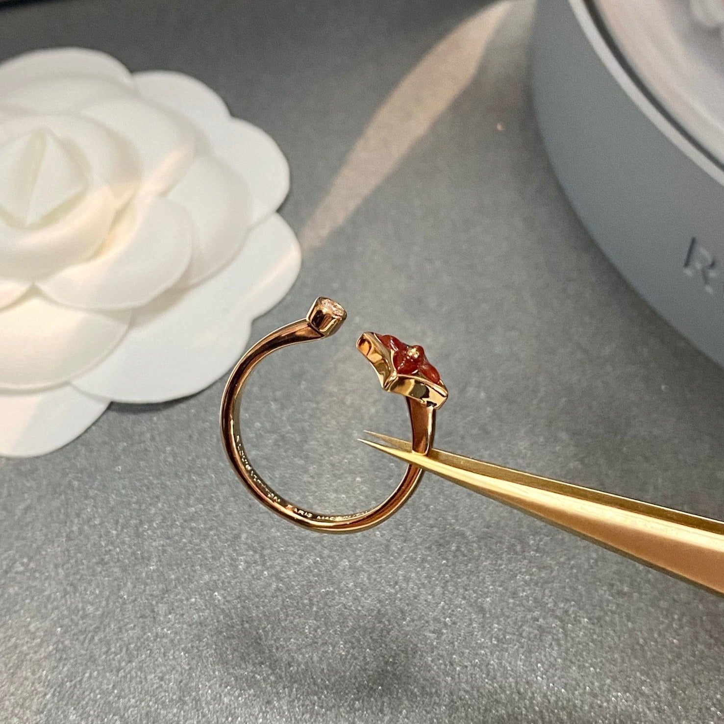 ¡®Armor-¡¯STAR 1 DIAMOND OPEN RING
