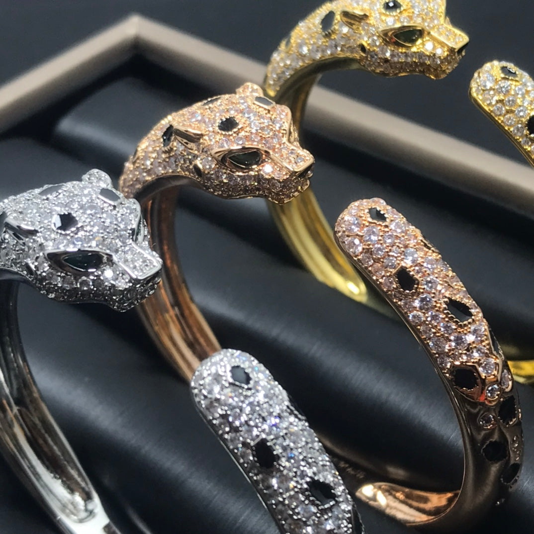 ¡®Armor-¡¯PANTHERE BIG BRACELET DIAMONDS