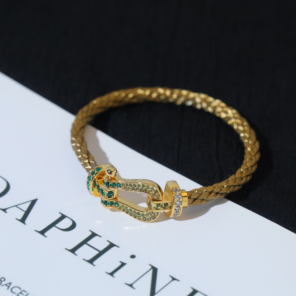 ¡®Armor-¡¯FORCE 10 GOLD GREEN DIAMOND PAVED