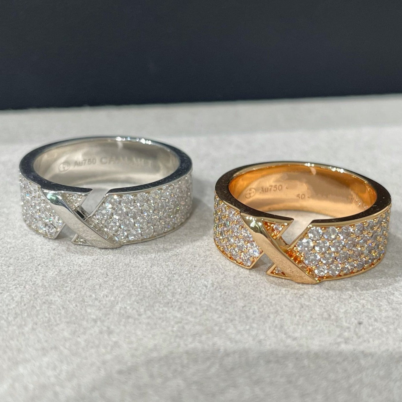 ¡®Armor-¡¯LIENS EVIDENCE  DIAMOND PAVED RING