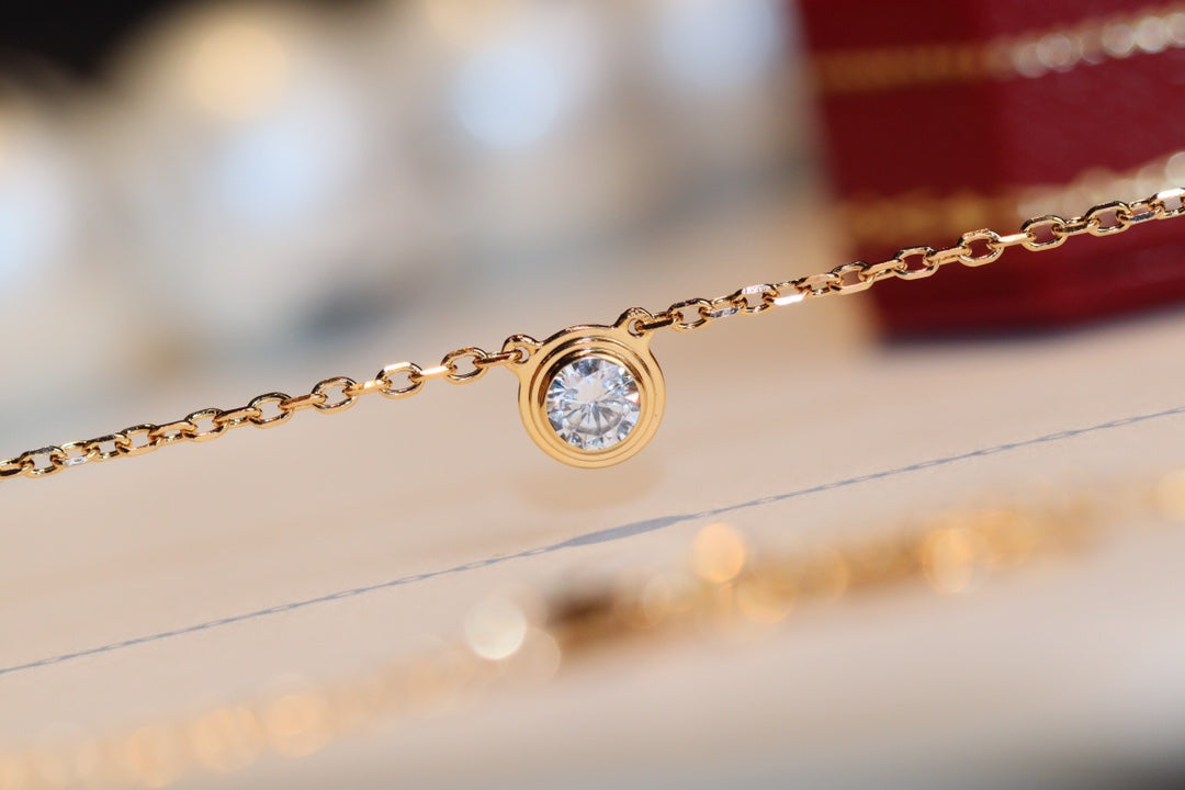¡®Armor-¡¯DAMOUR DIAMOND NECKLACE