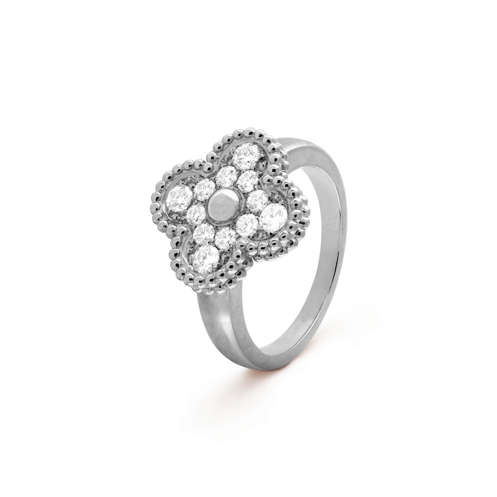 ¡®Armor-¡¯CLOVER DIAMOND RING
