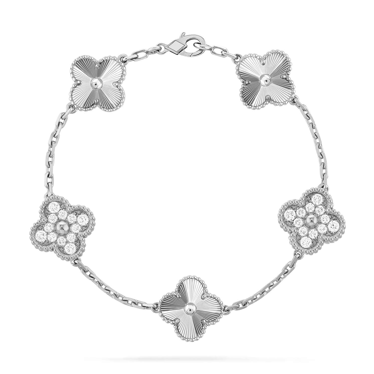 [Armor-]New  CLOVER 5 MOTIF LASER BRACELET COLLECTION