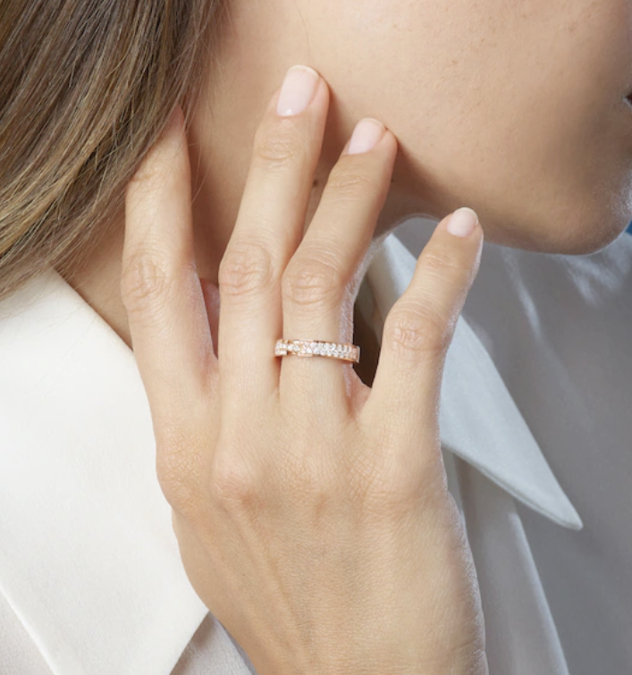¡®Armor-¡¯ALLIANCE LIENS VIDENCE PAVED DIAMOND 4MM RING