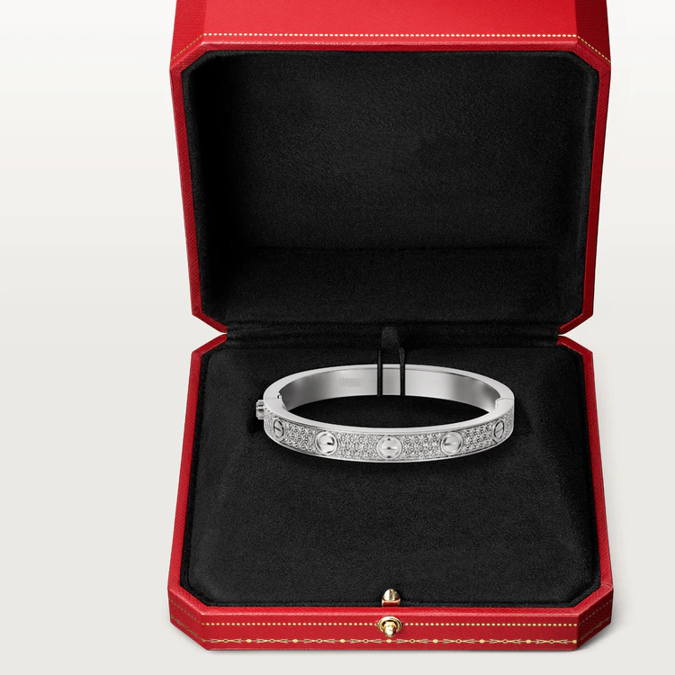 ¡®Armor-¡¯LOVE BRACELET 6.1MM DIAMOND-PAVED