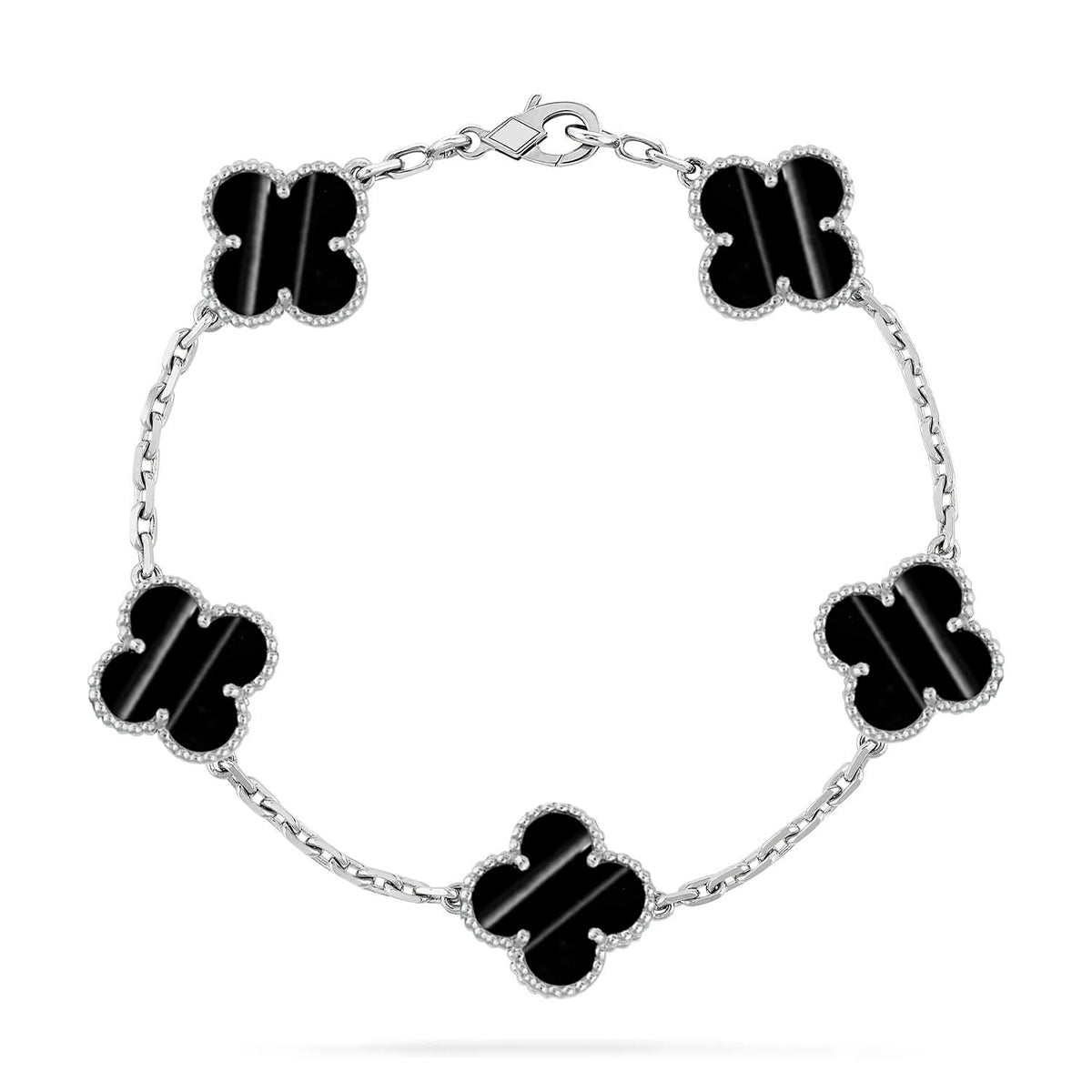 [Armor-]New  CLOVER 5 MOTIF PULSAR STONE BRACELET COLLECTION