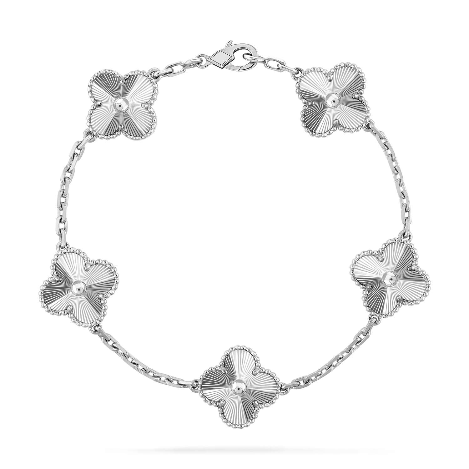 [Armor-]New  CLOVER 5 MOTIF LASER BRACELET COLLECTION
