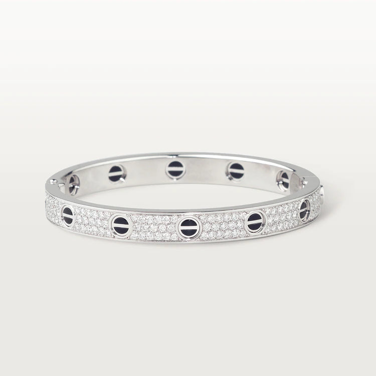 ¡®Armor-¡¯LOVE BRACELET 6.1MM DIAMOND-PAVED CERAMIC
