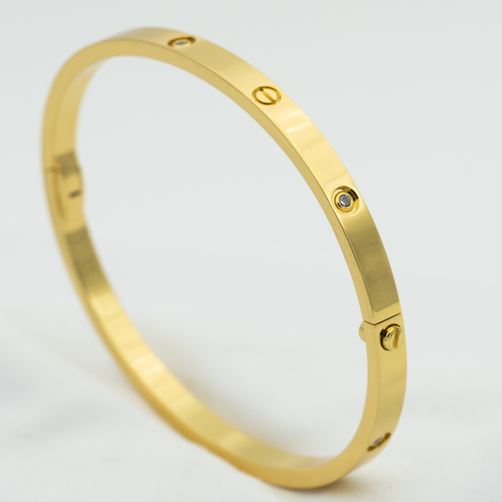 ¡®Armor-¡¯LOVE BRACELET 3.65MM 6 DIAMONDS