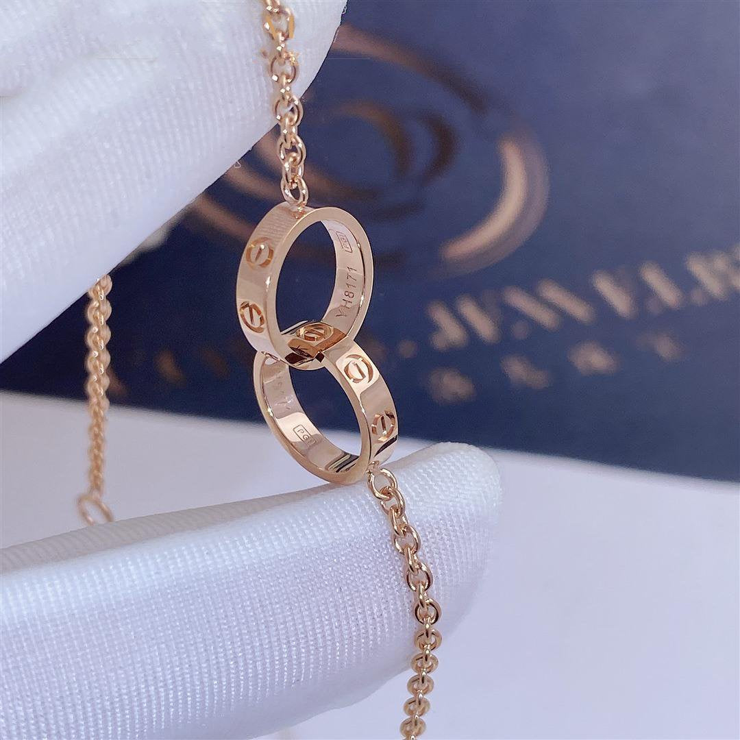 ¡®Armor-¡¯LOVE BRACELET DOUBLE RING