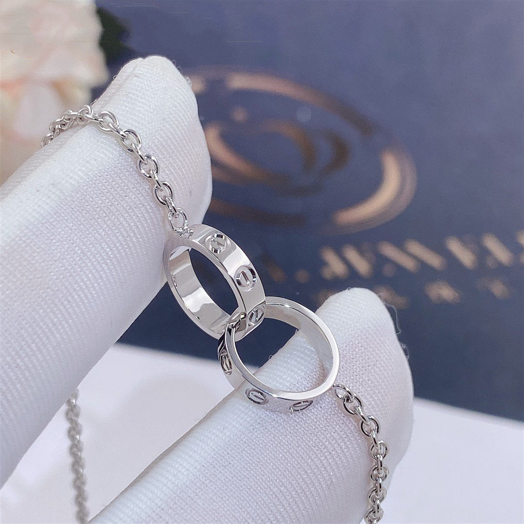 ¡®Armor-¡¯LOVE BRACELET DOUBLE RING