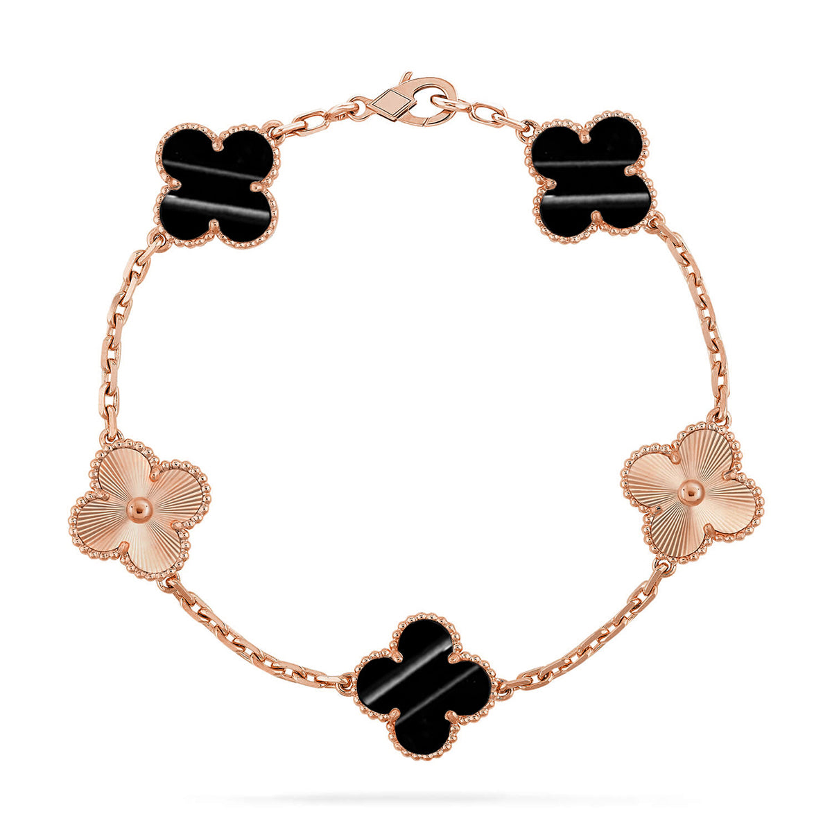 [Armor-]New  CLOVER 5 MOTIF PULSAR STONE BRACELET COLLECTION