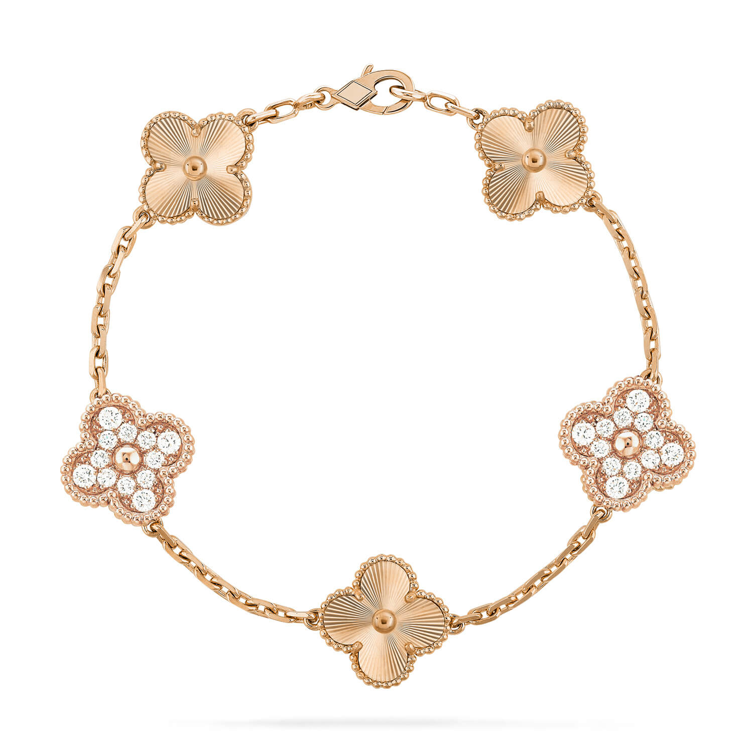 [Armor-]New  CLOVER 5 MOTIF LASER BRACELET COLLECTION