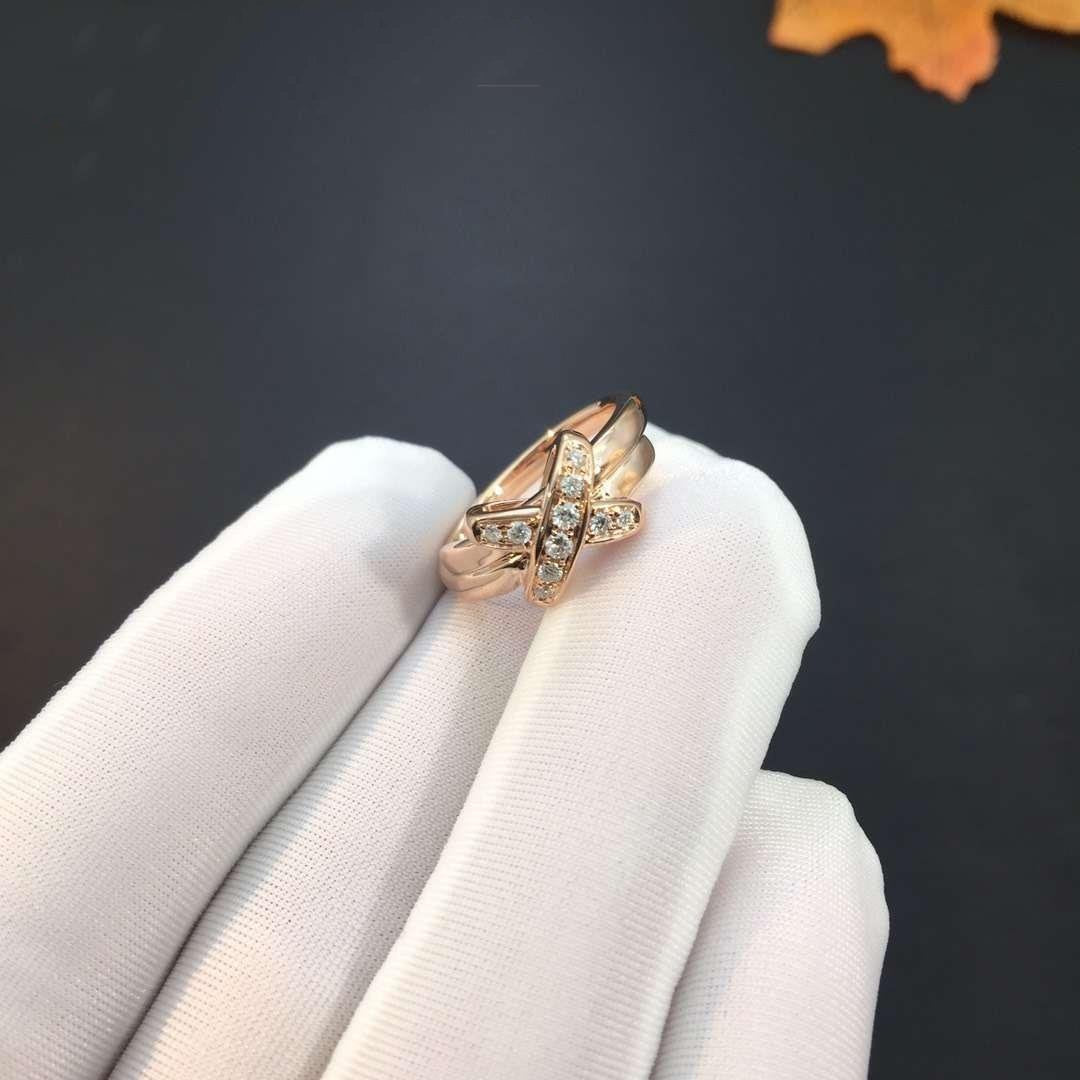 ¡®Armor-¡¯JEUX DE PINK GOLD DIAMOND RING