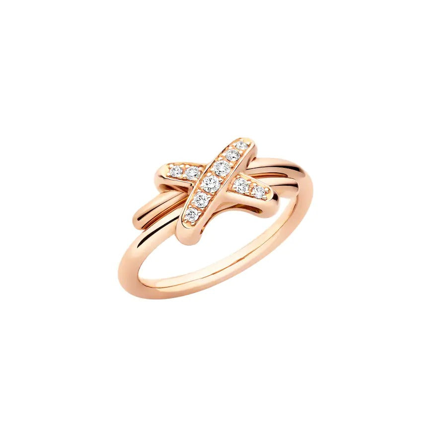 ¡®Armor-¡¯JEUX DE PINK GOLD DIAMOND RING