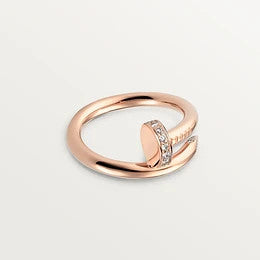 ¡®Armor-¡¯JUSTE RING 2.65MM PINK GOLD DIAMOND
